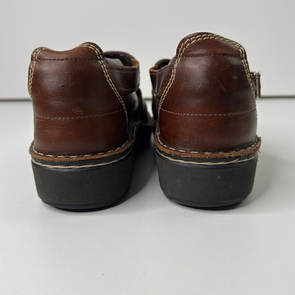 SOLD - Naot Tan Leather Loafer Shoes size 39 - Picture 8 of 14